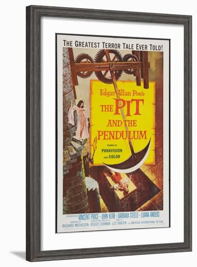 The Pit and the Pendulum, 1961-null-Framed Art Print