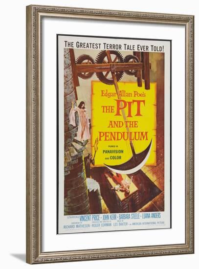 The Pit and the Pendulum, 1961-null-Framed Art Print