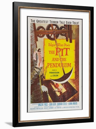 The Pit and the Pendulum, 1961-null-Framed Art Print