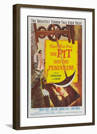 The Pit and the Pendulum, 1961-null-Framed Art Print