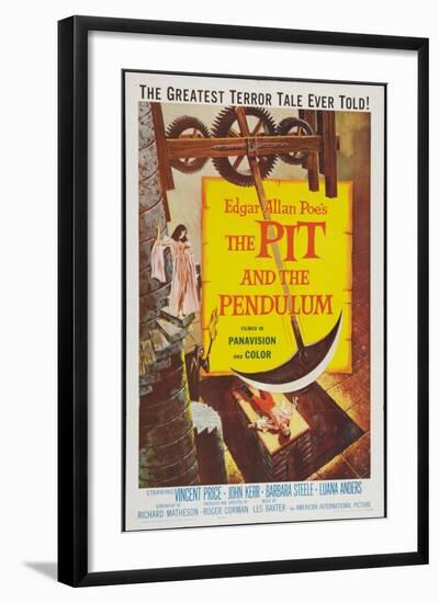 The Pit and the Pendulum, 1961-null-Framed Art Print