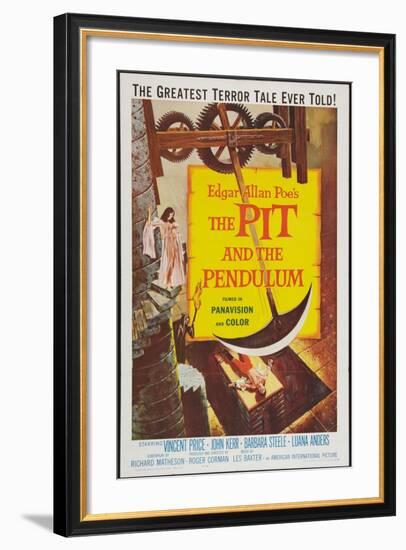 The Pit and the Pendulum, 1961-null-Framed Art Print