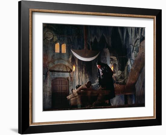 The Pit And The Pendulum, John Kerr, Vincent Price, 1961-null-Framed Photo