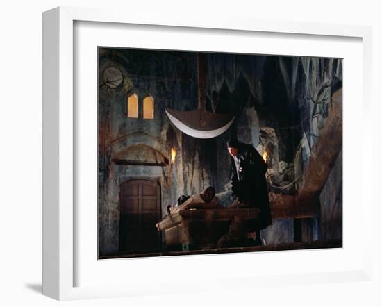 The Pit And The Pendulum, John Kerr, Vincent Price, 1961-null-Framed Photo