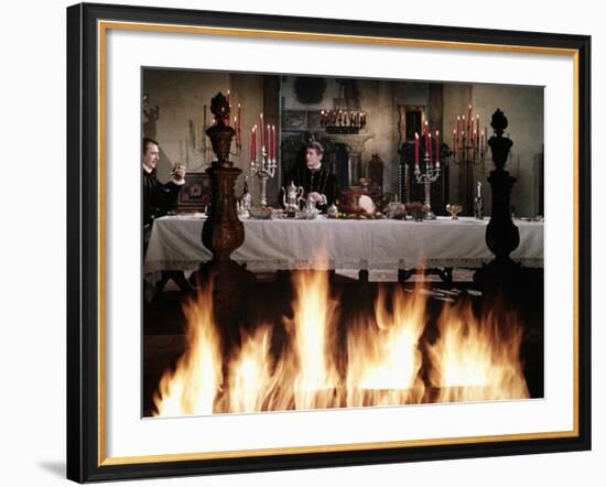 The Pit And The Pendulum, Vincent Price, John Kerr, Luana Anders, 1961-null-Framed Photo