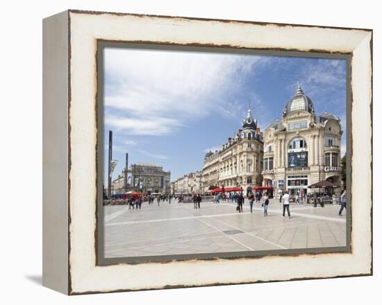 The Place De La Comedie, Montpellier, Languedoc-Roussillon, France, Europe-David Clapp-Framed Premier Image Canvas