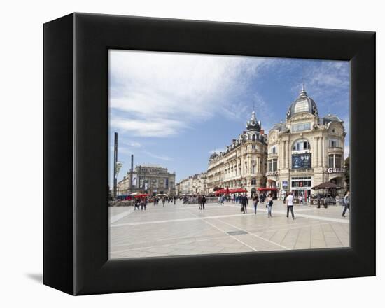 The Place De La Comedie, Montpellier, Languedoc-Roussillon, France, Europe-David Clapp-Framed Premier Image Canvas