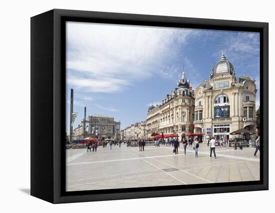 The Place De La Comedie, Montpellier, Languedoc-Roussillon, France, Europe-David Clapp-Framed Premier Image Canvas