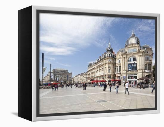 The Place De La Comedie, Montpellier, Languedoc-Roussillon, France, Europe-David Clapp-Framed Premier Image Canvas