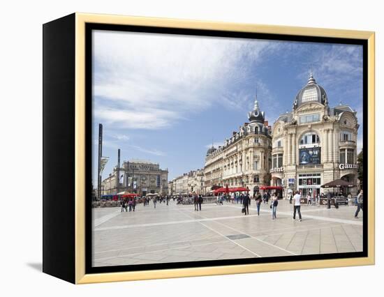 The Place De La Comedie, Montpellier, Languedoc-Roussillon, France, Europe-David Clapp-Framed Premier Image Canvas