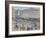 The Place Du Havre, Paris, 1893-Camille Pissarro-Framed Giclee Print