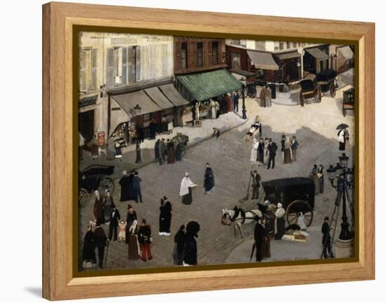 The Place Pigalle in Paris, 1880S-Pierre Carrier-belleuse-Framed Premier Image Canvas