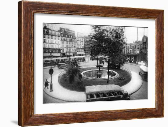 The Place Pigalle, Paris, 1931-Ernest Flammarion-Framed Giclee Print