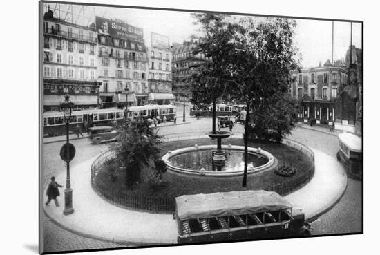 The Place Pigalle, Paris, 1931-Ernest Flammarion-Mounted Giclee Print