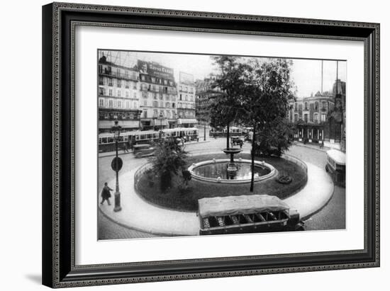 The Place Pigalle, Paris, 1931-Ernest Flammarion-Framed Giclee Print