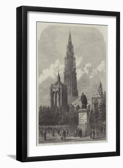 The Place Verte, Antwerp-Samuel Read-Framed Giclee Print