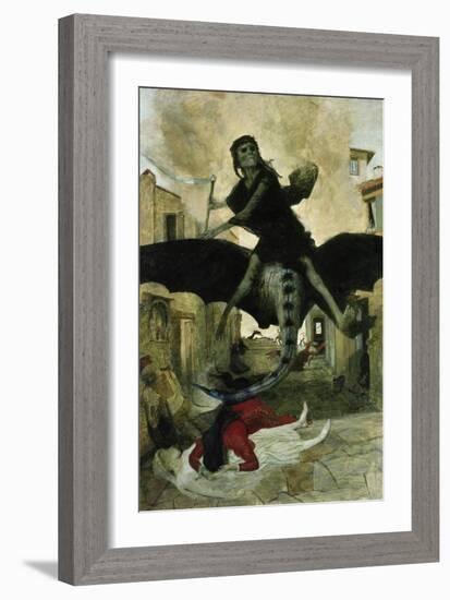 The Plague, 1898-Arnold Böcklin-Framed Giclee Print