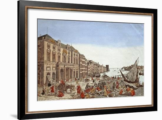 The Plague in Marseille, 1726--Framed Giclee Print