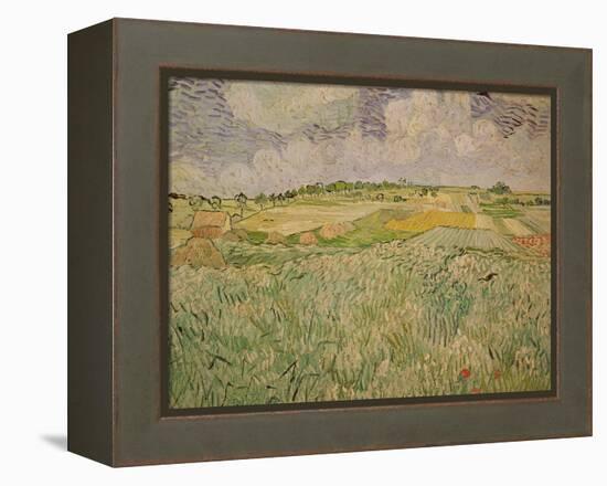The Plain at Auvers, c.1890-Vincent van Gogh-Framed Premier Image Canvas