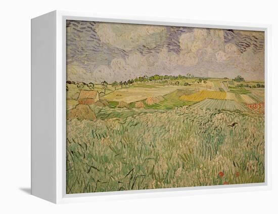 The Plain at Auvers, c.1890-Vincent van Gogh-Framed Premier Image Canvas