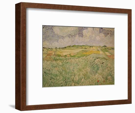 The Plain at Auvers, c.1890-Vincent van Gogh-Framed Premium Giclee Print