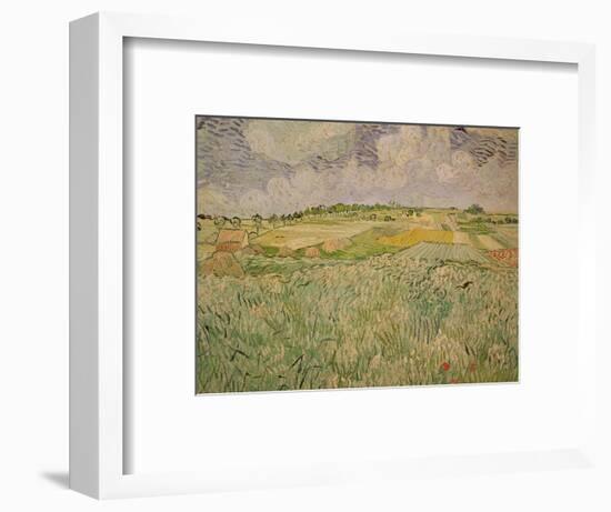 The Plain at Auvers, c.1890-Vincent van Gogh-Framed Premium Giclee Print