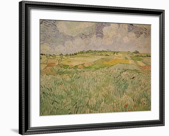 The Plain at Auvers, c.1890-Vincent van Gogh-Framed Giclee Print