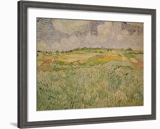 The Plain at Auvers, c.1890-Vincent van Gogh-Framed Giclee Print