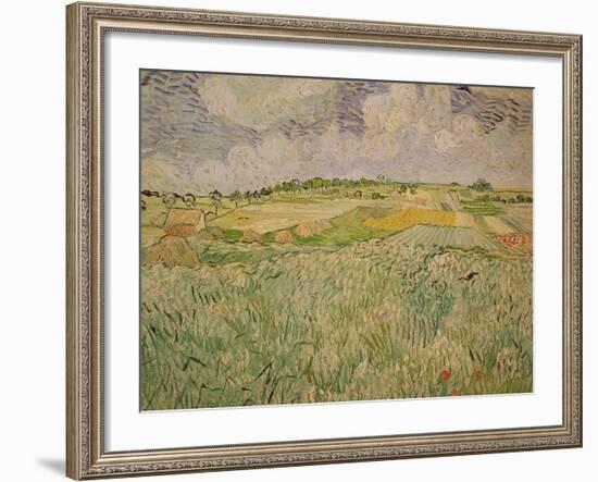 The Plain at Auvers, c.1890-Vincent van Gogh-Framed Giclee Print