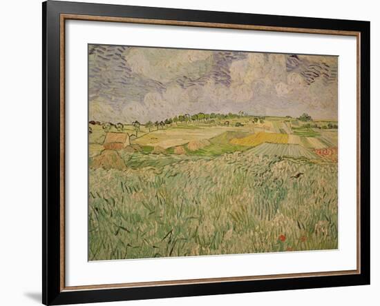 The Plain at Auvers, c.1890-Vincent van Gogh-Framed Giclee Print