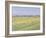 The Plain of Gennevilliers, Yellow Fields-Gustave Caillebotte-Framed Giclee Print