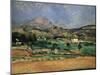 The Plain of the Mont Sainte-Victoire, 1882-1885-Paul Cézanne-Mounted Giclee Print