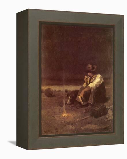 The Plains Herder, 1908-Newell Convers Wyeth-Framed Premier Image Canvas