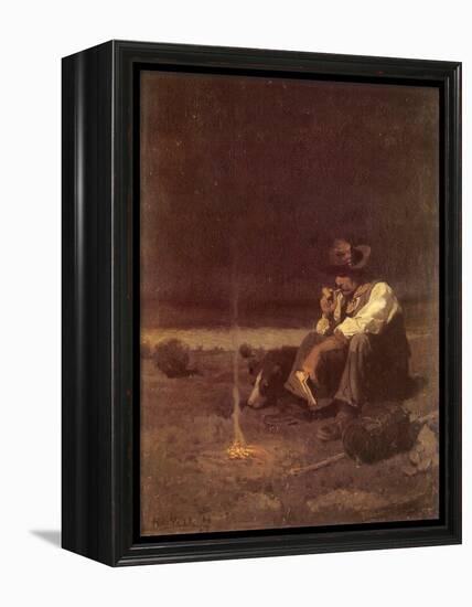 The Plains Herder, 1908-Newell Convers Wyeth-Framed Premier Image Canvas
