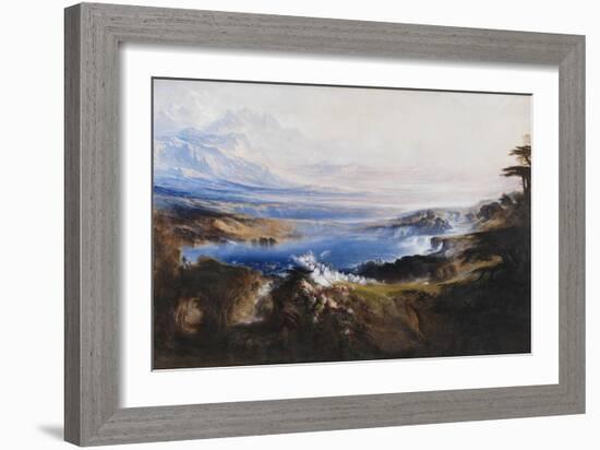 The Plains of Heaven-John Martin-Framed Giclee Print