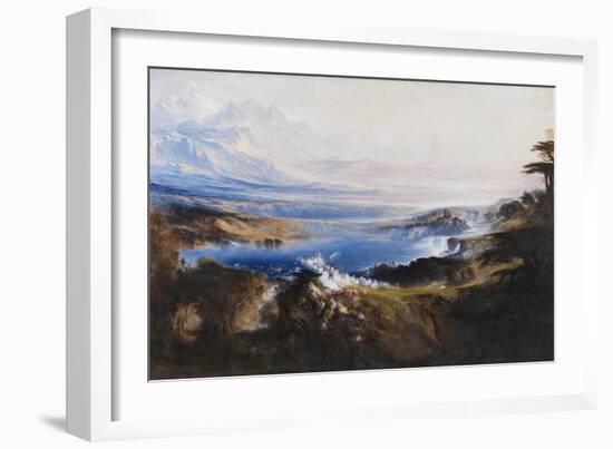 The Plains of Heaven-John Martin-Framed Giclee Print