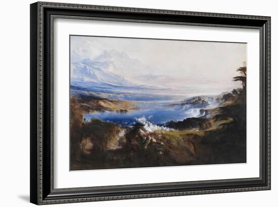 The Plains of Heaven-John Martin-Framed Giclee Print