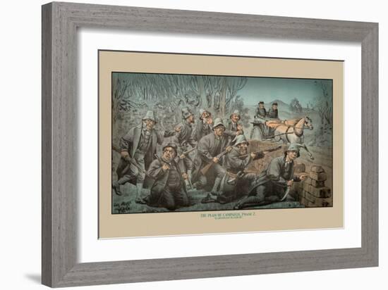 The Plan of Campaign, Phase 2-Tom Merry-Framed Art Print