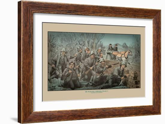 The Plan of Campaign, Phase 2-Tom Merry-Framed Art Print