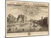 The Plan of Whitehall, 1724-Johannes Kip-Mounted Giclee Print