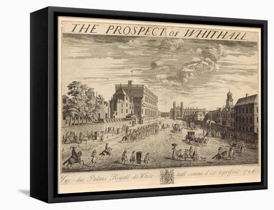 The Plan of Whitehall, 1724-Johannes Kip-Framed Premier Image Canvas