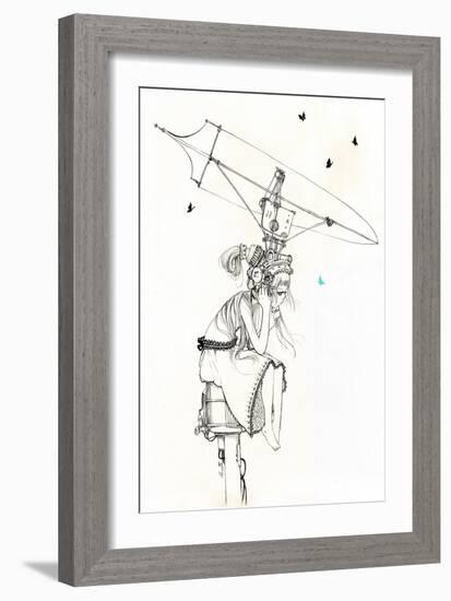 The Plane-Camilla D'Errico-Framed Art Print