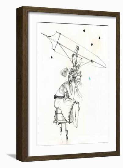 The Plane-Camilla D'Errico-Framed Art Print