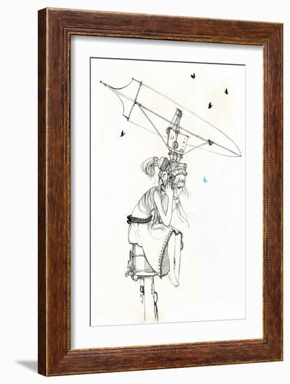 The Plane-Camilla D'Errico-Framed Art Print