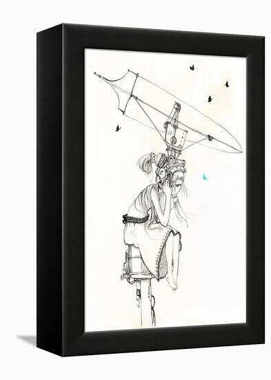 The Plane-Camilla D'Errico-Framed Stretched Canvas