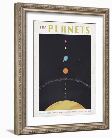 The Planet Chart-Rufus Coltrane-Framed Giclee Print