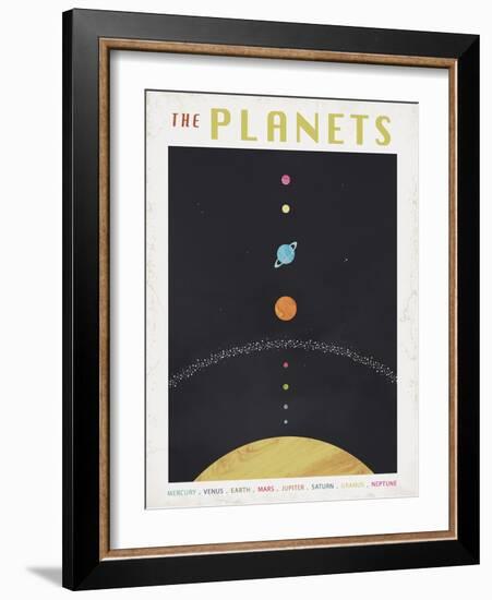 The Planet Chart-Rufus Coltrane-Framed Giclee Print