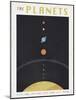 The Planet Chart-Rufus Coltrane-Mounted Giclee Print