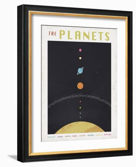 The Planet Chart-Rufus Coltrane-Framed Giclee Print