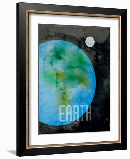 The Planet Earth-Michael Tompsett-Framed Art Print